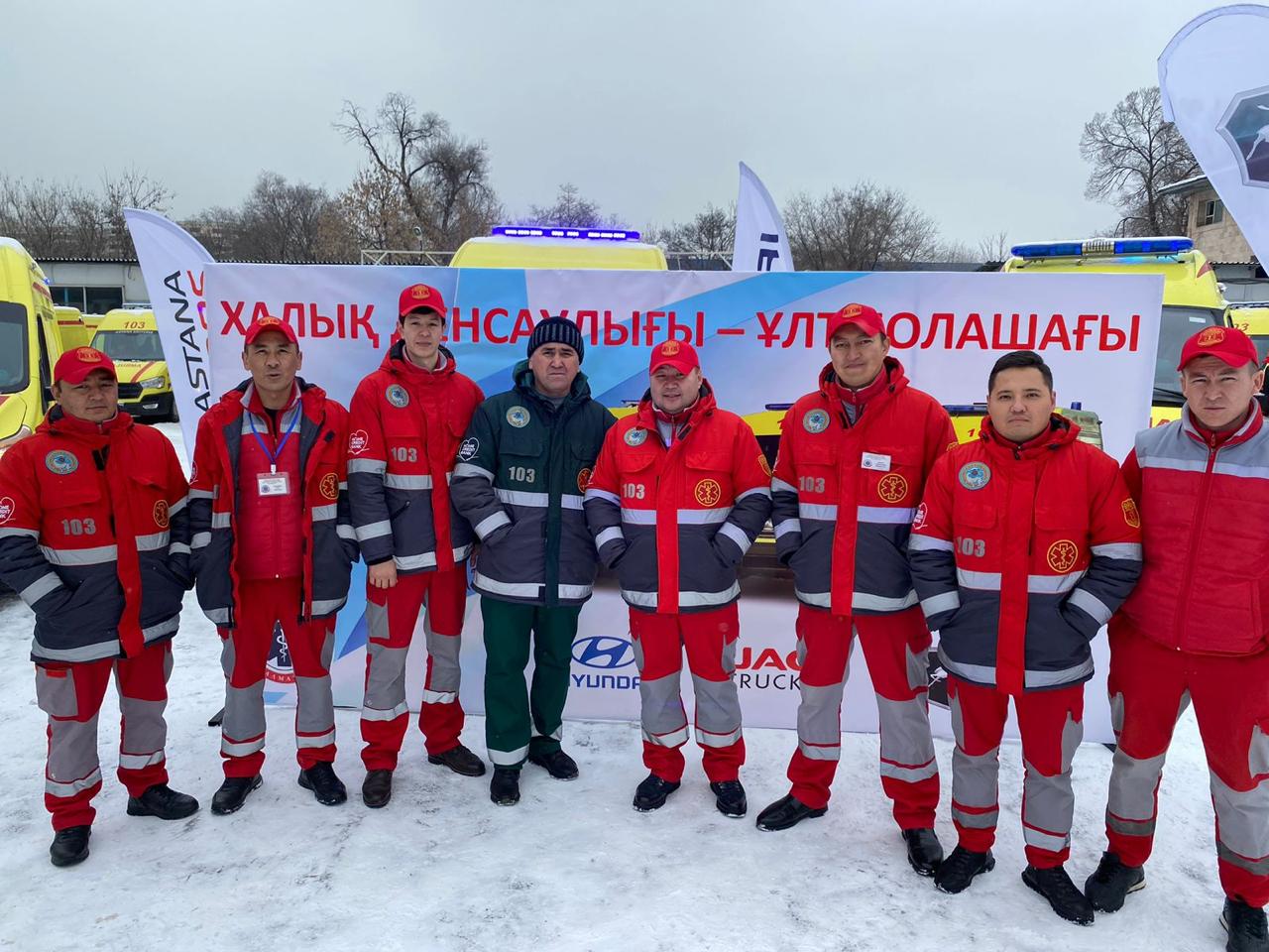 Алматыда жаңа жыл күндері 189 бригада тынбай жұмыс істеді