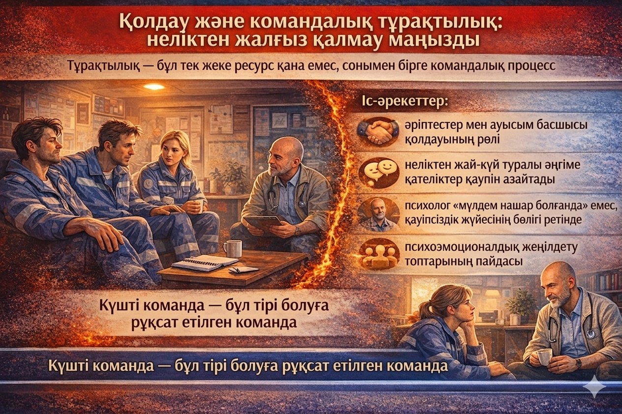 Кәсіби күйіп кетудің алдын алу — кәсіби қауіпсіздіктің бір бөлігі.